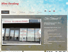 Tablet Screenshot of janssen-beauty.ee