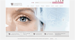 Desktop Screenshot of janssen-beauty.cz