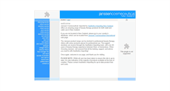 Desktop Screenshot of janssen-beauty.co.nz